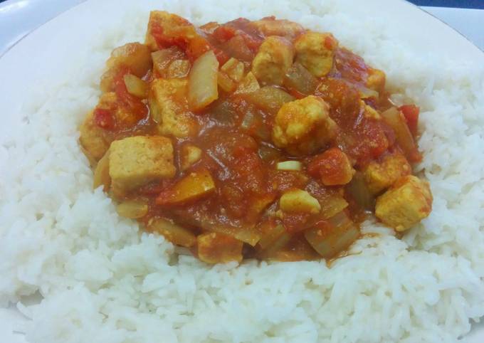 Simple Way to Prepare Speedy Quorn chicken curry