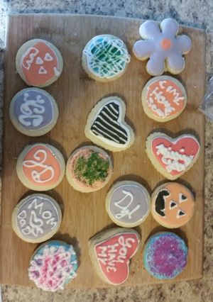 A picture of Sugar cookies.