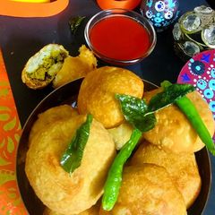 Lilva Beans Kachoris A picture of Lilva Beans Kachoris.