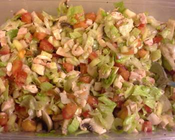 Unique Recipe Chopped chicken salad SO yummy Delicious Steady