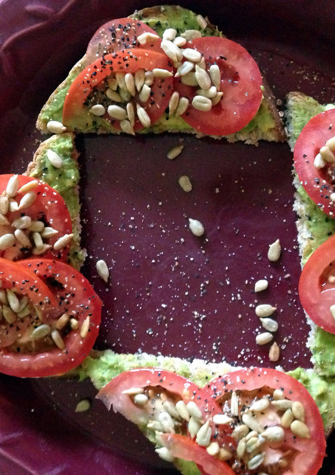 A picture of Avocado Toast.