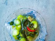 Gambar bening bayam gambas