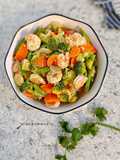 Tumis Udang Sayuran