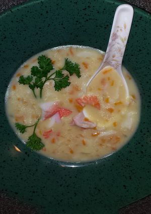 A picture of Crab Bisque.