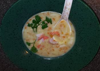 Easiest Way to Cook Yummy Crab Bisque