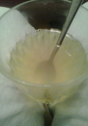A picture of Delicious hot sweet limenade.