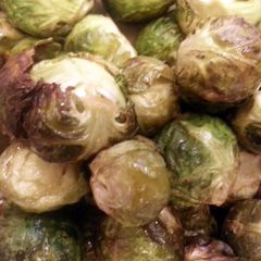 A picture of Candied Brussel Sprouts.