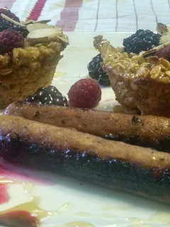 A picture of Healthy Baked Oatmeal "Muffins".