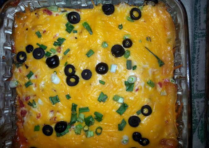 Recipe of Speedy cheesy enchiladas