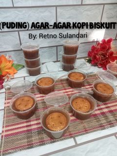 Foto resep 19= (puding) AGAR-AGAR KOPI BISKUIT