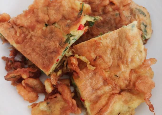 Resep Telor dadar padang Anti Gagal