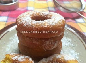 Foto resep Donat labu kuning(waluh).. irit tanpa telur n empyuuk
