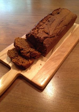 A picture of Vegan Pumpkin Loaf.