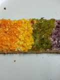 Pizza arcoíris