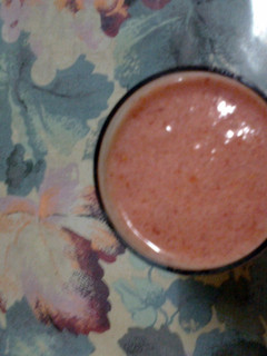 A picture of Strawberry Banana Apple Smoothie.