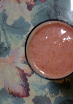 A picture of Strawberry Banana Apple Smoothie.