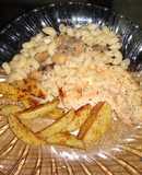 Pasta con champiñones