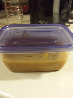 A picture of Mango-pumpkin dairy-free icecream.