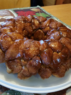 A picture of Bubble bread (monkey bread).