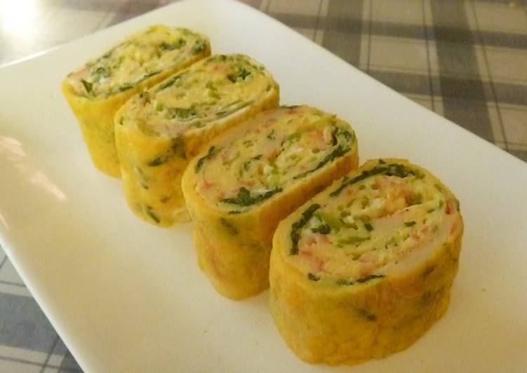 Simple Way to Prepare Perfect Crab Stick Tamagoyaki