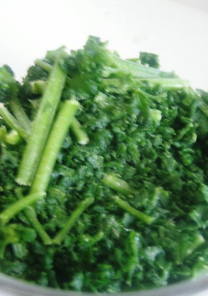A picture of Storing Parsley.