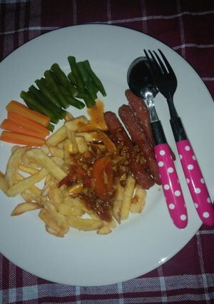 Foto resep Sosis sausage bbq