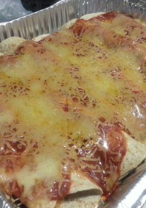 A picture of Quick and Easy Chicken Enchiladas.