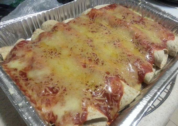 Quick and Easy Chicken Enchiladas