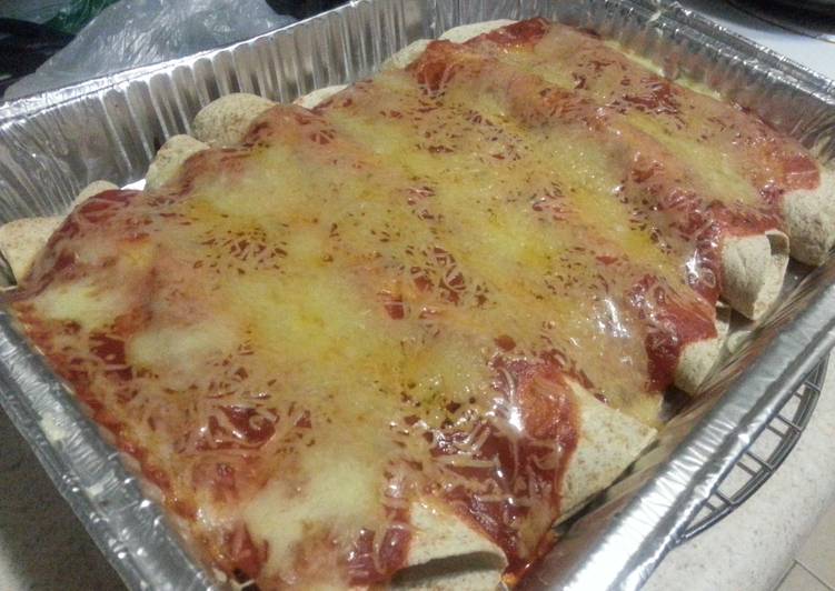 Recipe of Super Quick Homemade Quick and Easy Chicken Enchiladas