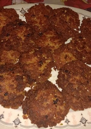 A picture of Chapli kabab.