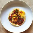 Telur Ceplok Bumbu Siram (Rp 3.500)