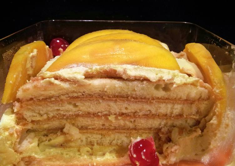 Recipe of Ultimate AMIEs MANGO Tiramisu CAKE