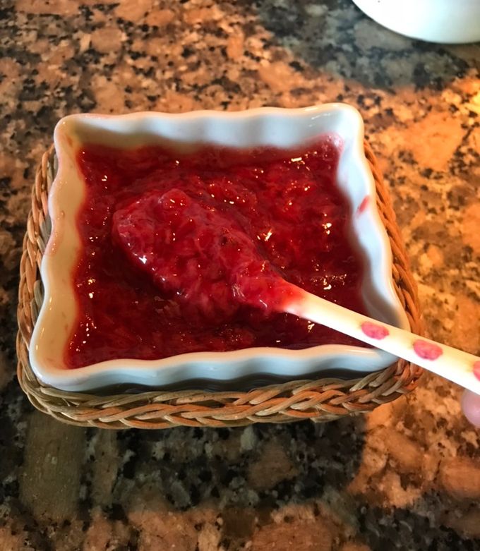 Una foto de Mermelada de frutillas sin azúcar