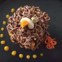 A picture of Chilled Mango Pizza.