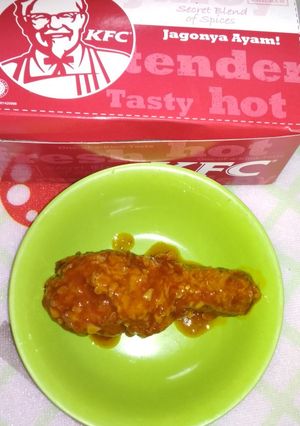 Foto resep Ayam KFC spicy honey sauce