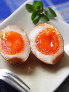 我與大同電鍋的美味料理-酒香桂花糖心蛋 的食譜成品照片