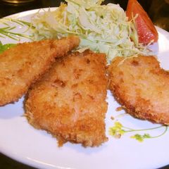 A picture of Our Family's Ham Cutlets.