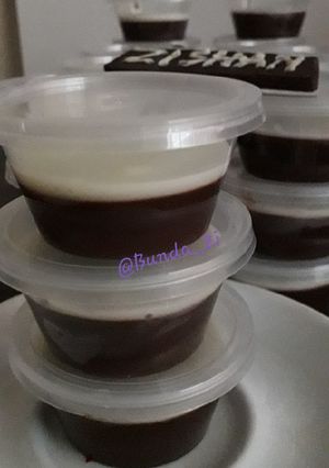 Foto resep 7. Nutrigel Coklat Vla Vanilla