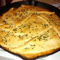 A picture of Taco skillet ..don't know what to do with left overs from taco night. Make this it's comfort comfort comfort..