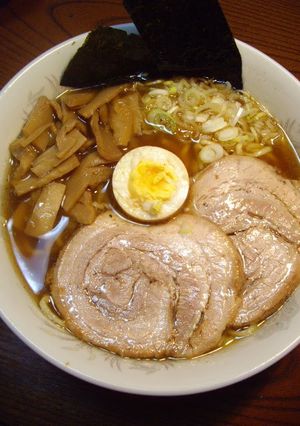 A picture of Saitama-Inspired Ramen Noodles.
