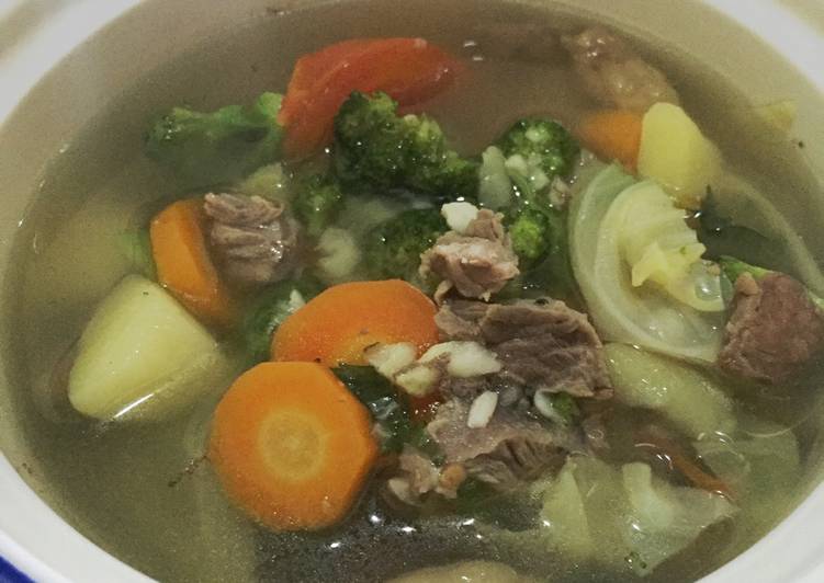 Resep Sop Daging Sapi oleh Mitanes - Cookpad