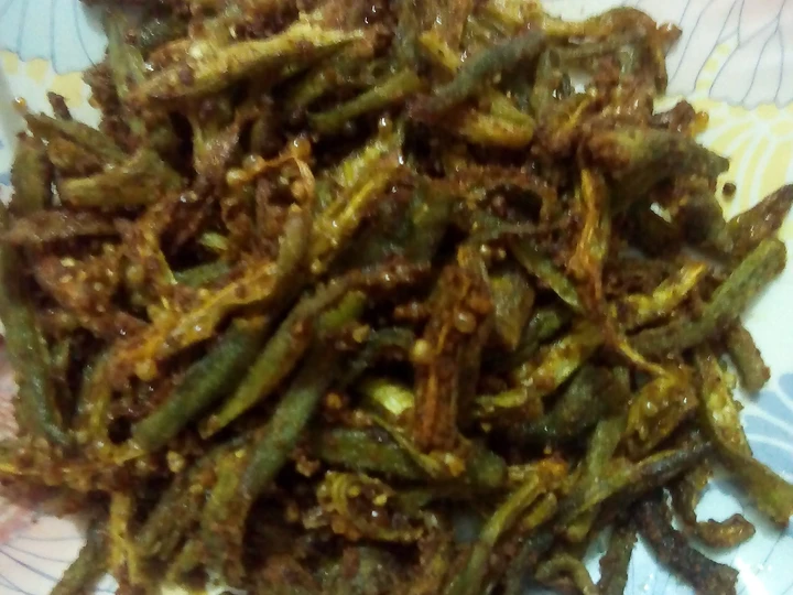 How To Make Pan Fried Crispy Okra(Bhindi) which Delicious