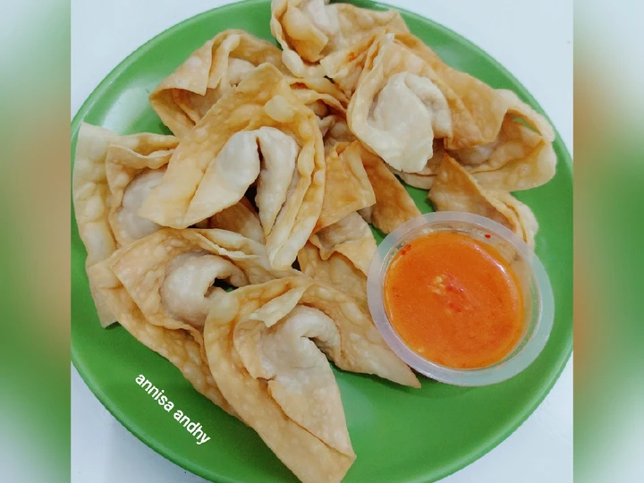 Langkah Mudah untuk Membuat Resep  Pangsit Goreng yang Bisa Manjain Lidah, Enak Banget