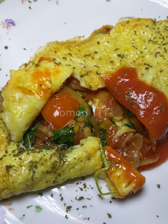 Foto resep Veggie Omelette