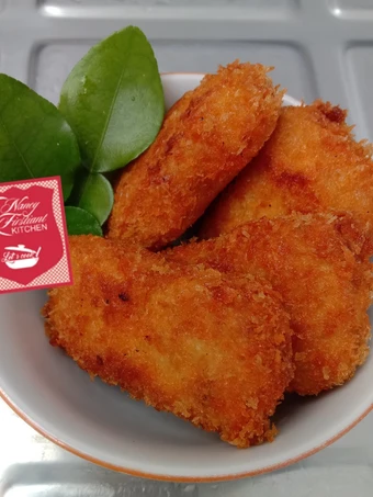 Langkah Gampang Membuat Resep 411. Nugget Ayam Jamur Frozen yang Sempurna Anti Ribet, Mantap Sekali
