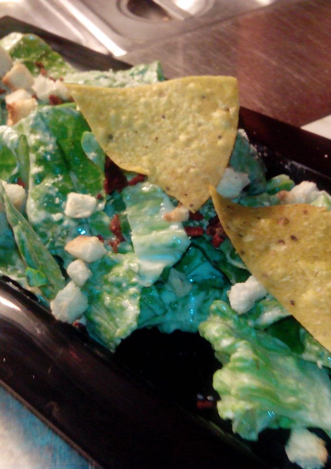 A picture of Caesar Salad.
