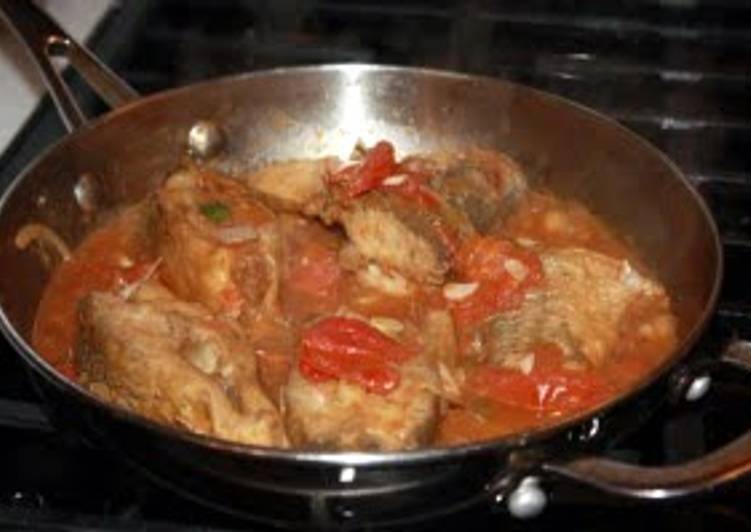 Simple Way to Make Any-night-of-the-week Stew Fish (Caribbean dish)