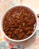 Nopales con carne a 2 chiles 🤤🤤