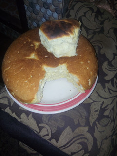A picture of My soft Bread.
