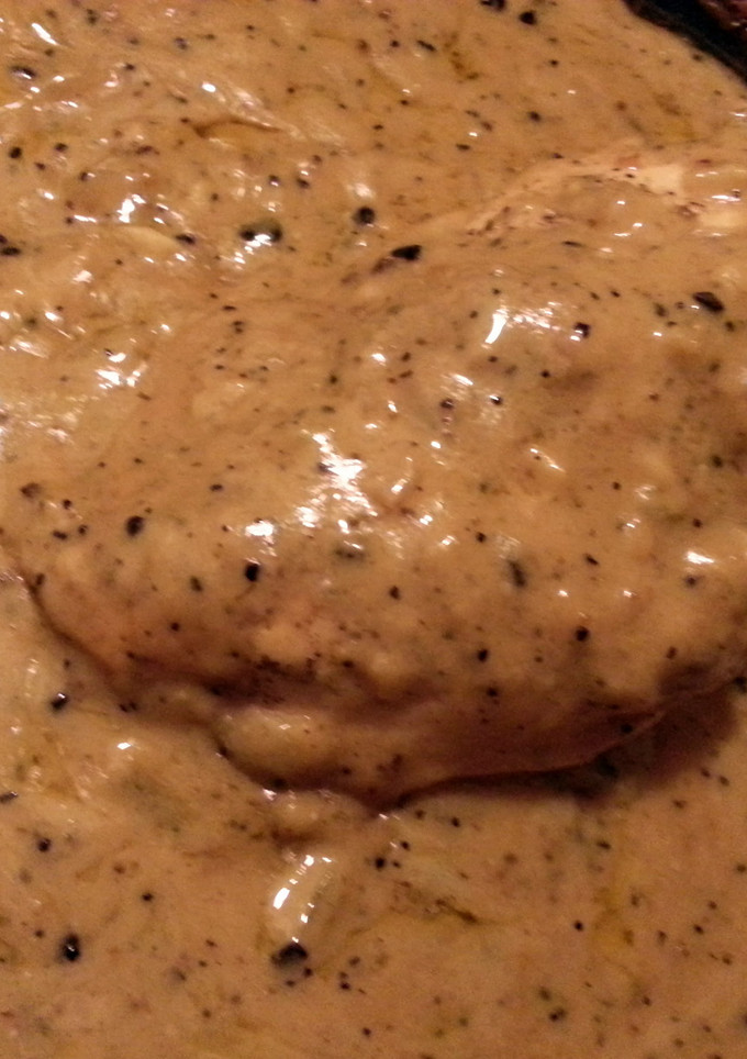 A picture of Easy Chicken with Celery Cream Sauce.